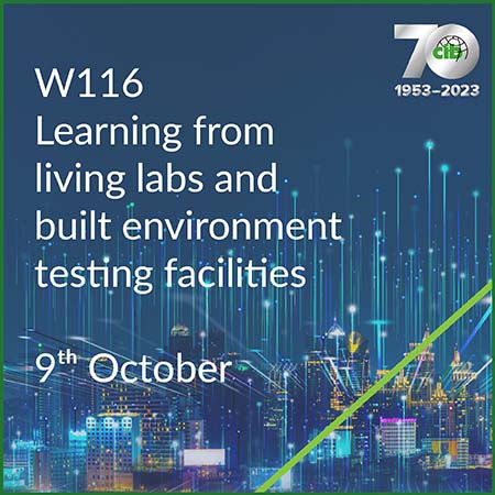 Webinar για τη μάθηση από τα Ζωντανά Εργαστήρια και τις Εγκαταστάσεις Δοκιμών δομημένου περιβάλλοντος από τη CIB