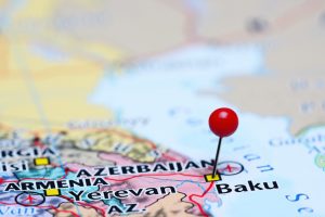 azerbaijan map