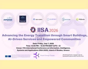Ρόδος 2026: Το Smart Energy Cluster φέρνει στο προσκήνιο τις ευρωπαϊκές λύσεις για την έξυπνη και συμμετοχική ενεργειακή μετάβαση