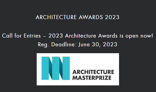 Πρόσκληση υποβολής έργων για το ετήσιο Architecture MasterPrize (AMP)
