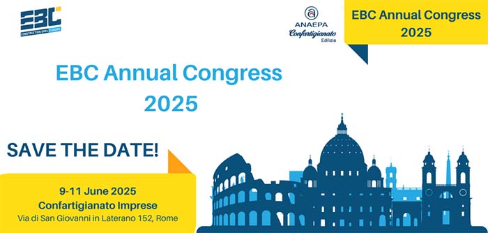 Ετήσιο Συνέδριο EBC 2025 για την Εξεύρεση Λύσεων στις Ευρωπαϊκές Προκλήσεις στον Τομέα των Κατασκευών