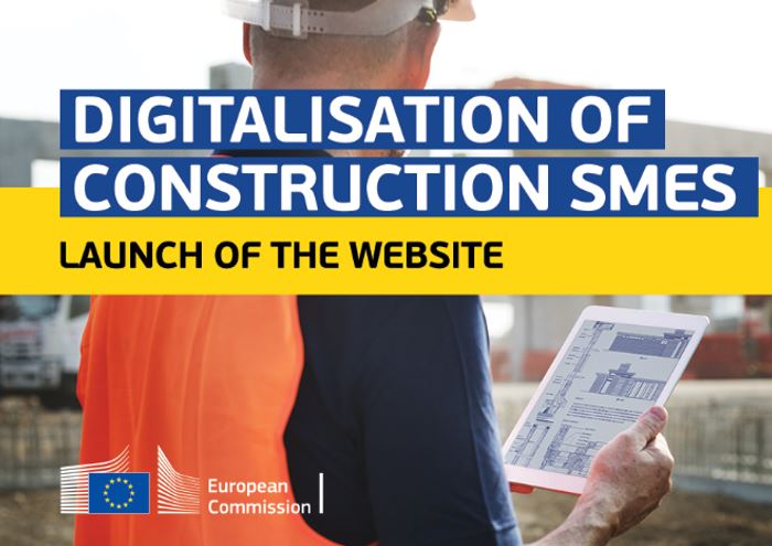 Ψηφιακές Κατασκευές: Η Ευρωπαϊκή Επιτροπή εγκαινιάζει Ιστότοπο για την Ψηφιοποίηση των Μικρομεσαίων Κατασκευαστικών Επιχειρήσεων
