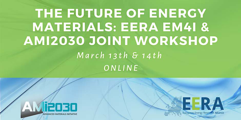 Διαδικτυακό εργαστήριο για το μέλλον των Ενεργειακών Δομικών Υλικών, από τις πρωτοβουλίες EM4I και AMI2030, 13 & 14 Μαρτίου 2023