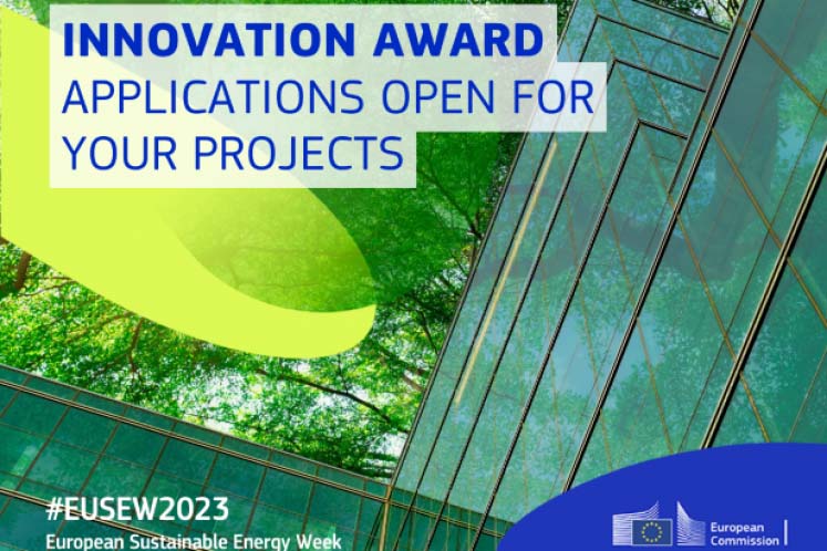 Οι αιτήσεις για τα Ευρωπαϊκά Βραβεία Βιώσιμης Ενέργειας (EUSEW Awards) 2023 είναι ανοικτές έως τις 9 Φεβρουαρίου 2023