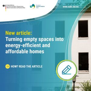 Αξιοποίηση κενών κτιρίων για προσιτή και ενεργειακά αποδοτική κατοικία στην Ευρώπη