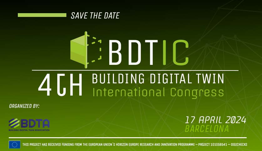 Τέταρτο Διεθνές Συνέδριο για τα Ψηφιακά Δίδυμα Κτηρίων. Καινοτόμες Τάσεις και Συνεργασίες