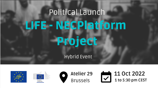 Έναρξη του έργου LIFE-NECPlatform για την ανάπτυξη των νέων Εθνικών Σχεδίων για την Ενέργεια και το Κλίμα (ΕΣΕΚ): Υβριδική εκδήλωση, 11 Οκτωβρίου 2022 | Βρυξέλλες & Online