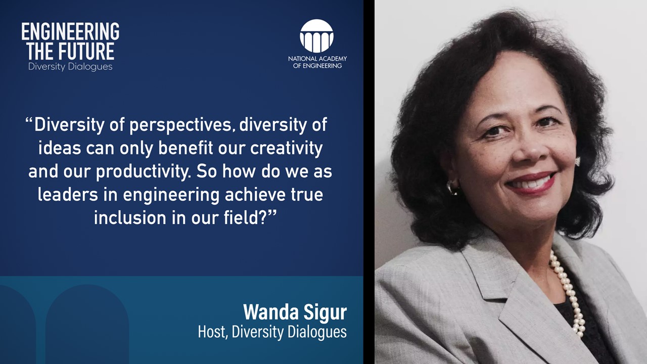 Η National Academy of Engineering ξεκίνησε το Podcast Diversity Dialogues με τη Wanda Sigur