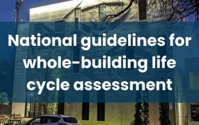 National Whole building Life Cycle Assessment Guides Overlay