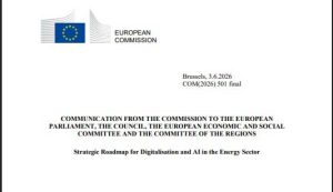 Η ΕΕ βάζει την Τεχνητή Νοημοσύνη στο επίκεντρο της ενεργειακής μετάβασης – Νέος οδικός χάρτης για ψηφιοποίηση και έξυπνα δίκτυα