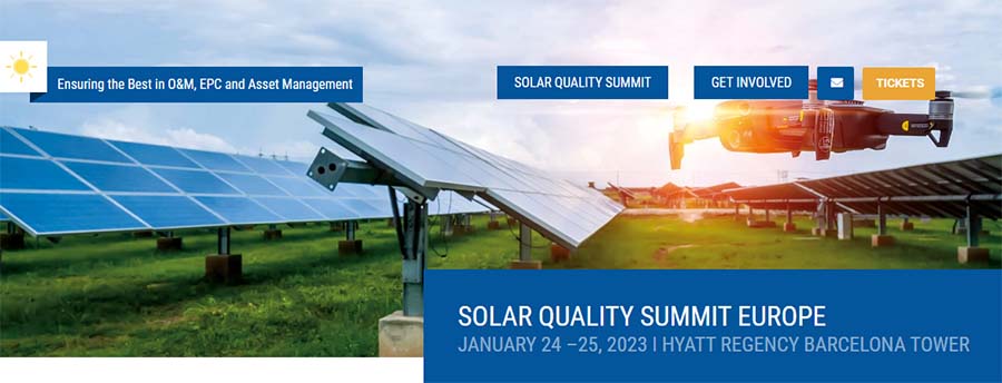 Ευρωπαϊκή Σύνοδος Κορυφής για την ποιότητα της Ηλιακής Ενέργειας, 24-25/01/2023, Βαρκελώνη