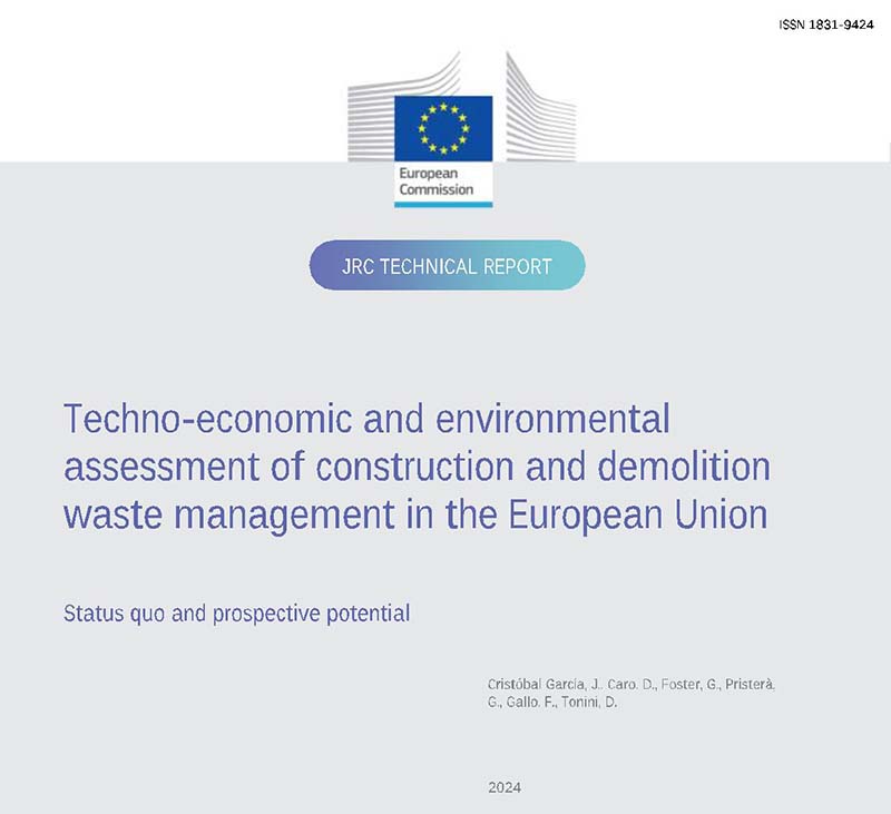 Αξιολόγηση διαχείρισης αποβλήτων κατασκευών και κατεδαφίσεων στην ΕΕ: Περιβαλλοντικές και οικονομικές επιπτώσεις των τεχνολογιών διαχείρισης