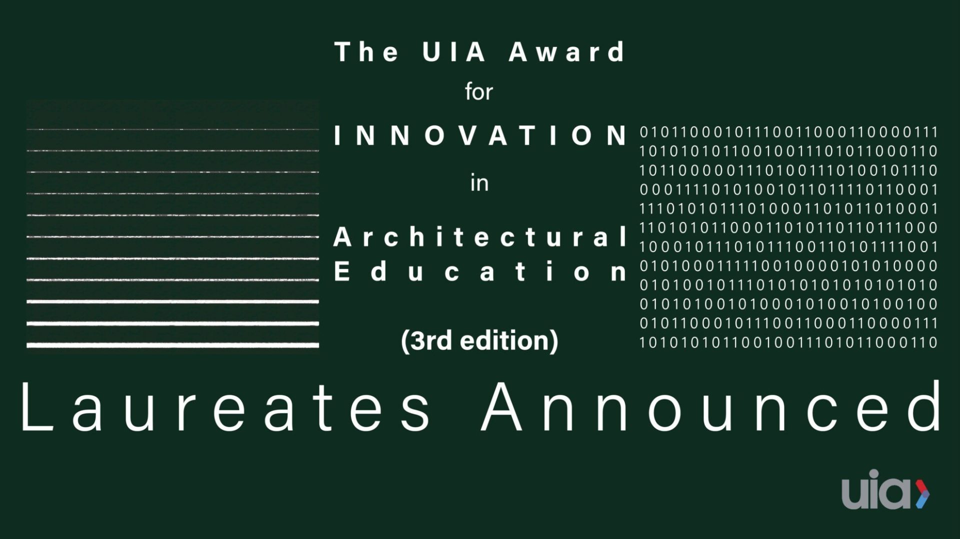Βραβείο UIA 2026 για την Καινοτομία στην Αρχιτεκτονική Εκπαίδευση – Ανακοίνωση των νικητών
