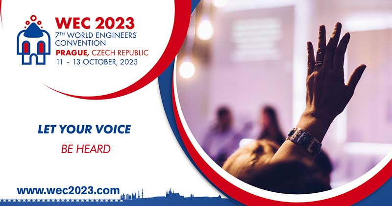 Πρόσκληση υποβολής περιλήψεων για το 7ο Παγκόσμιο Συνέδριο Μηχανικών WEC2023