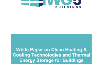 White paper on Clean Heating and Cooling Technologies and Thermal Energy Storage for Buildings