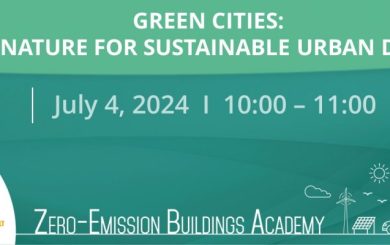 Zero Emission Buildings Academy webinar 13