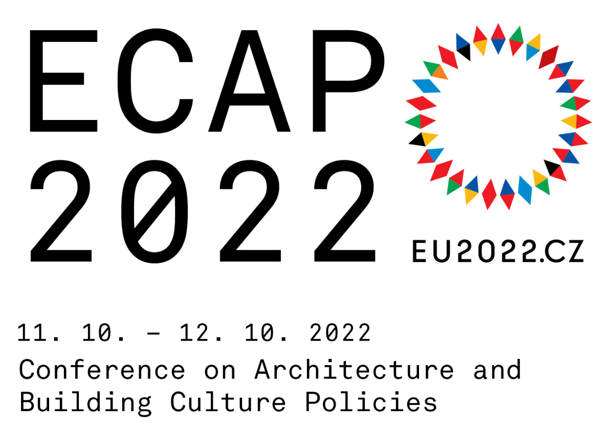 Συνέδριο για την Αρχιτεκτονική και τις πολιτικές της κουλτούρας των οικοδομικών κατασκευών (ECAP 2022), 10-12 Οκτωβρίου 2022 |Πράγα, Τσεχία και Online