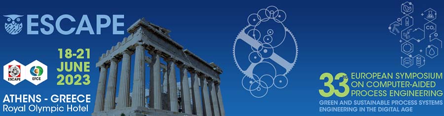 Το 33ο Ευρωπαϊκό Συμπόσιο για τη Μηχανική Διεργασιών με τη Βοήθεια Υπολογιστών (ESCAPE-33) θα πραγματοποιηθεί στην Αθήνα