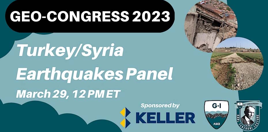 Πάνελ για τους σεισμούς σε Τουρκία – Συρία, στο συνέδριο Geo-Congress 2023