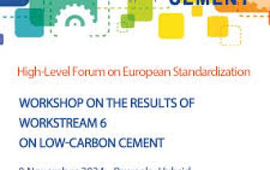 workshop low carbon cement