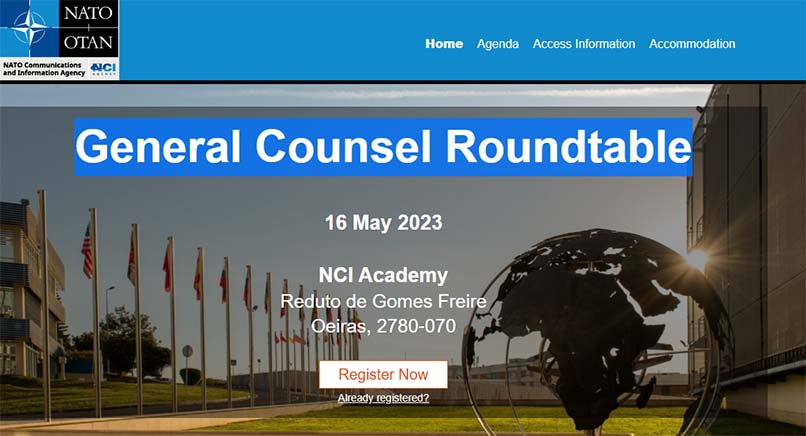 Πρόσκληση υποβολής προτάσεων για το Συνέδριο του NCIA-NATO σχετικά με τα νομικά θέματα στην αμυντική τεχνολογία